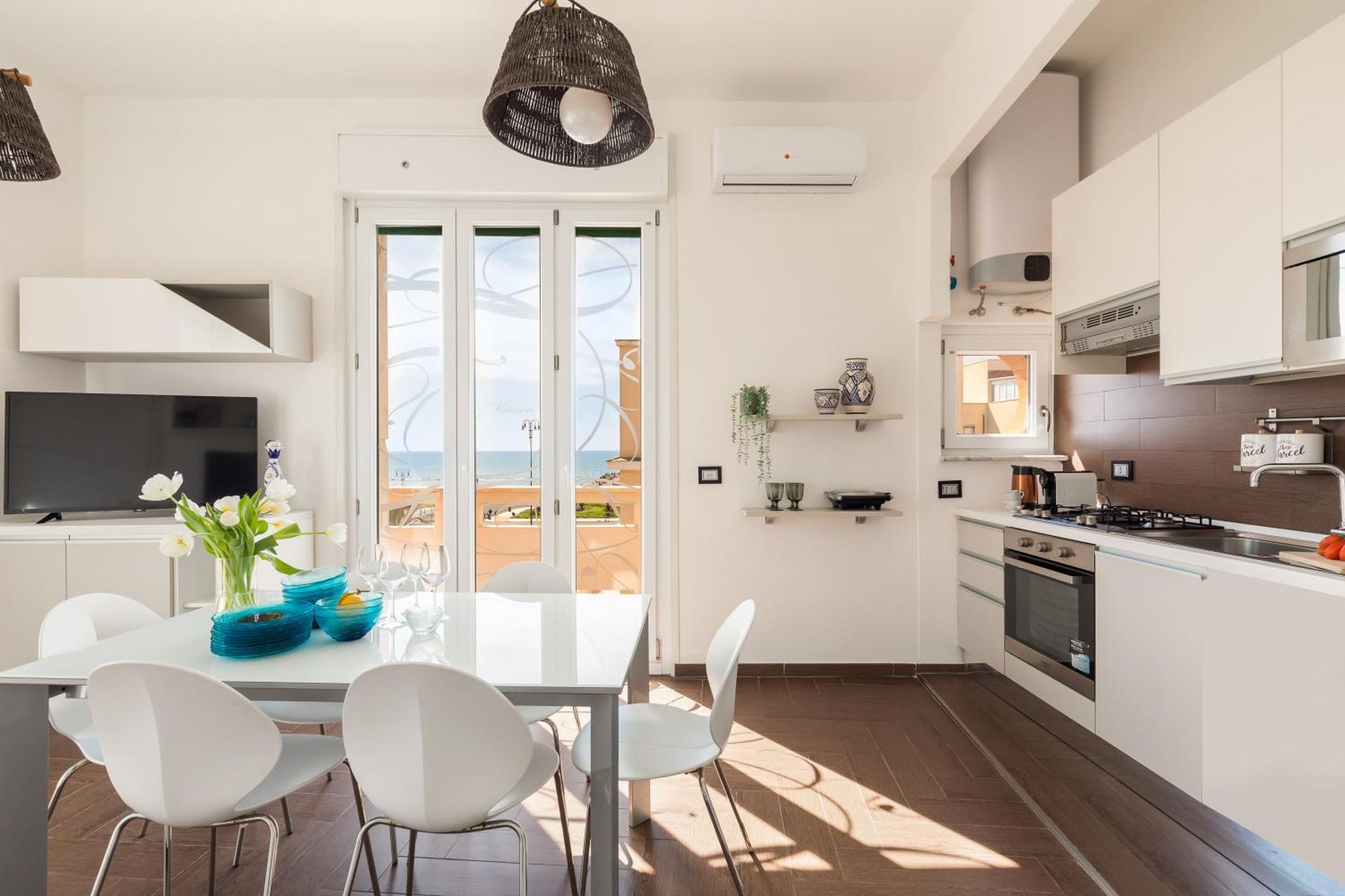 Beach Apartment リド・ディ・オスティア エクステリア 写真